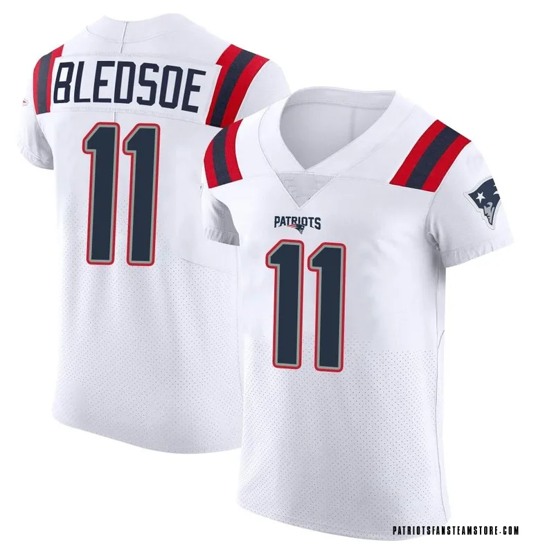 drew bledsoe white jersey