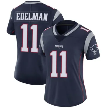 Nike New England Patriots No21 Adrian Phillips Anthracite Salute to Service Women's Stitched NFL Limited Therma Long Sleeve Jersey