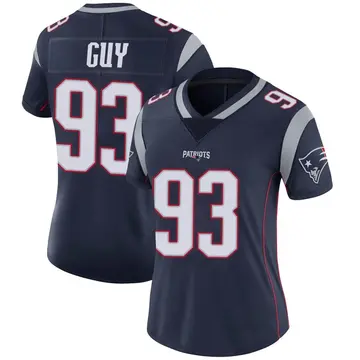 Women's Nike New England Patriots Lawrence Guy Navy Team Color Vapor Untouchable Jersey - Limited