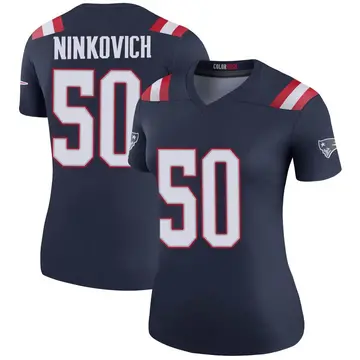 Women's Nike New England Patriots Rob Ninkovich Navy Color Rush Jersey - Legend