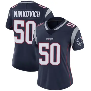 Women's Nike New England Patriots Rob Ninkovich Navy Team Color Vapor Untouchable Jersey - Limited