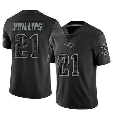 Nike New England Patriots No21 Adrian Phillips Red Alternate Men's Stitched NFL 100th Season Vapor Untouchable Limited Jersey