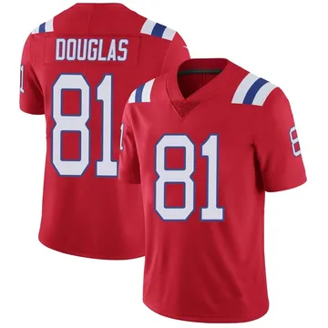Nike New England Patriots No53 Josh Uche Red Alternate Women's Stitched NFL Vapor Untouchable Limited Jersey