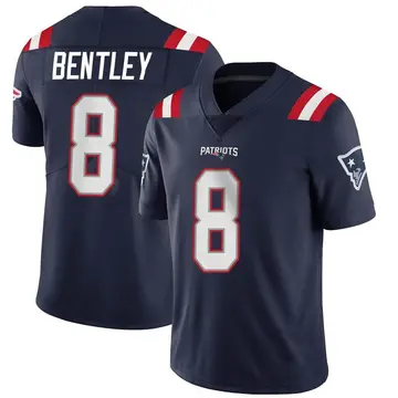 Youth Nike New England Patriots Ja'Whaun Bentley Navy Team Color Vapor Untouchable Jersey - Limited