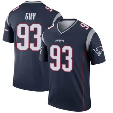 Youth Nike New England Patriots Lawrence Guy Navy Jersey - Legend