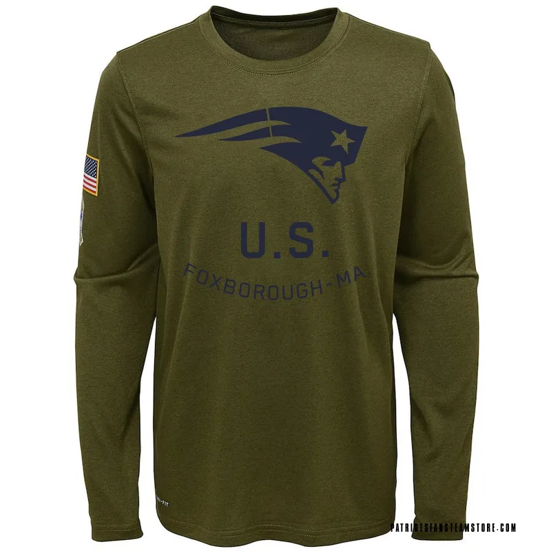Youth Nike New England Patriots Olive 